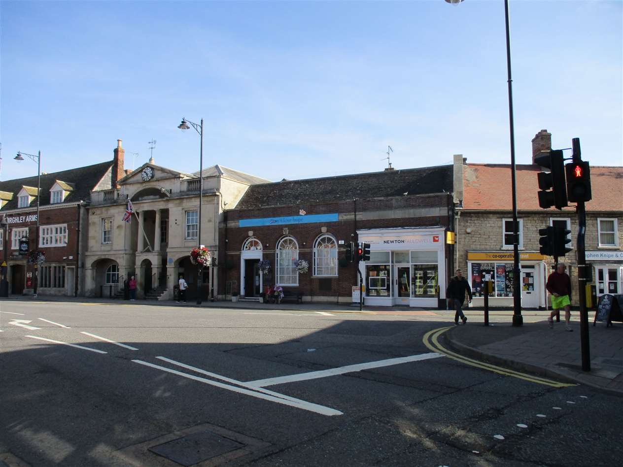 The Don't Lose Hope café in the former NatWest bank building