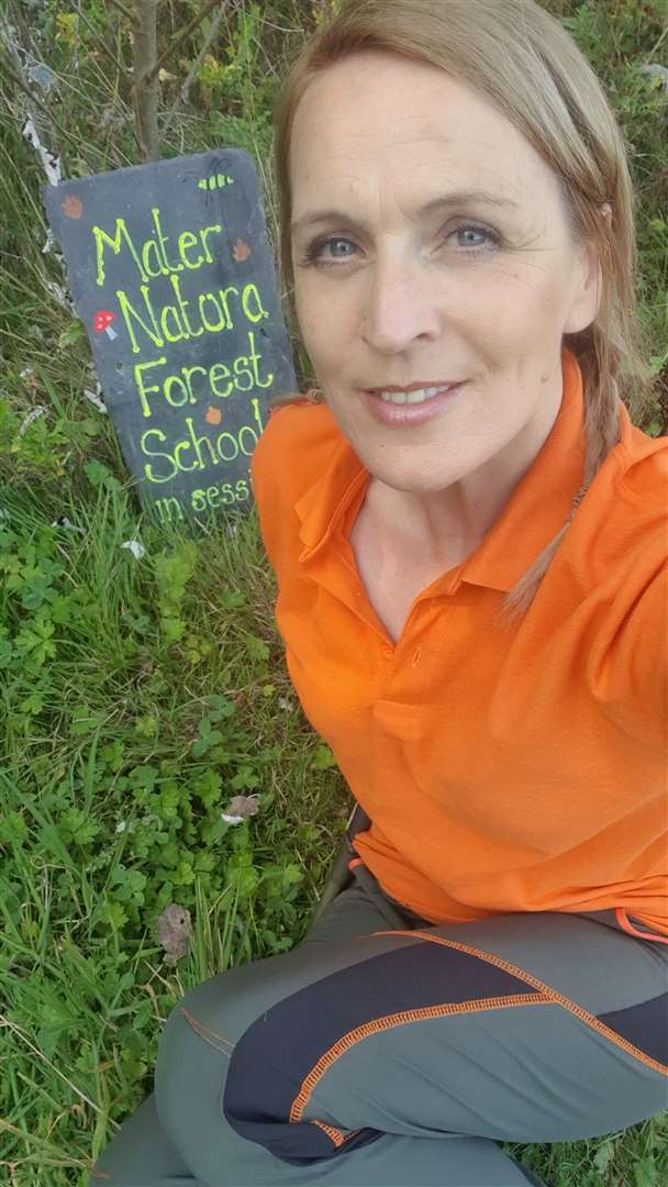 Amanda Klopper is encouraging more people to enjoy the great outdoors and has launched Mater Natura Forest School Photo: Mater Natura Forest School (42296081)
