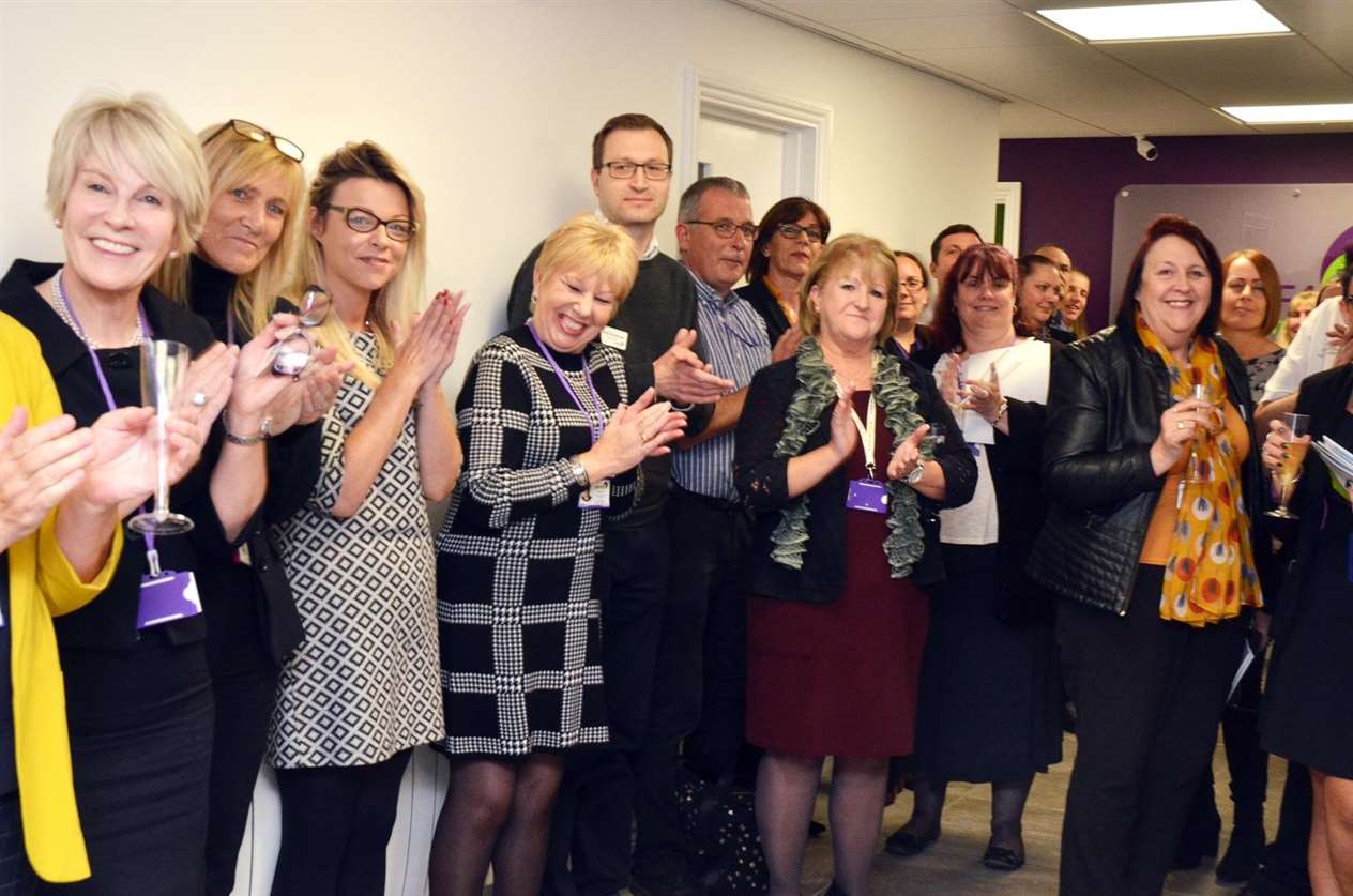 Staff and guests at Steadfast Training. (5455282)