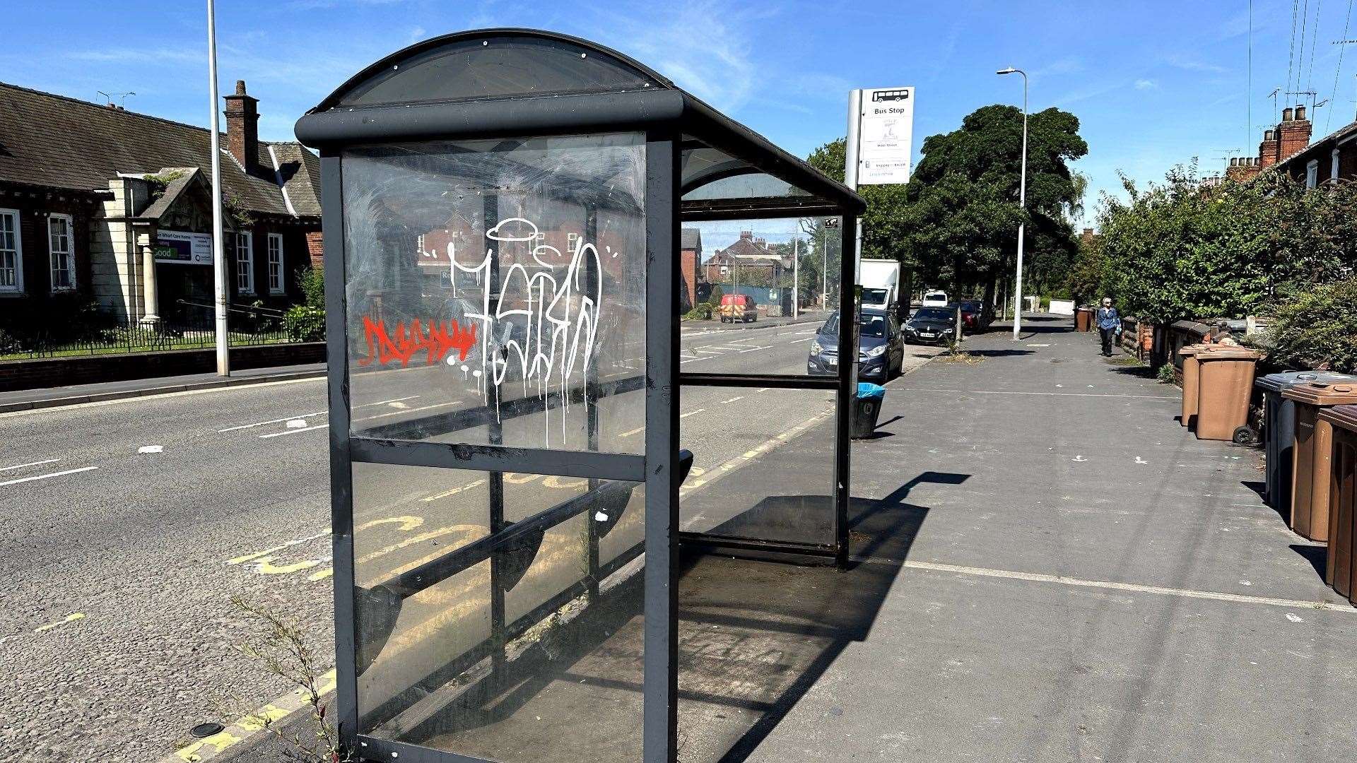 Lincoln bus shelter