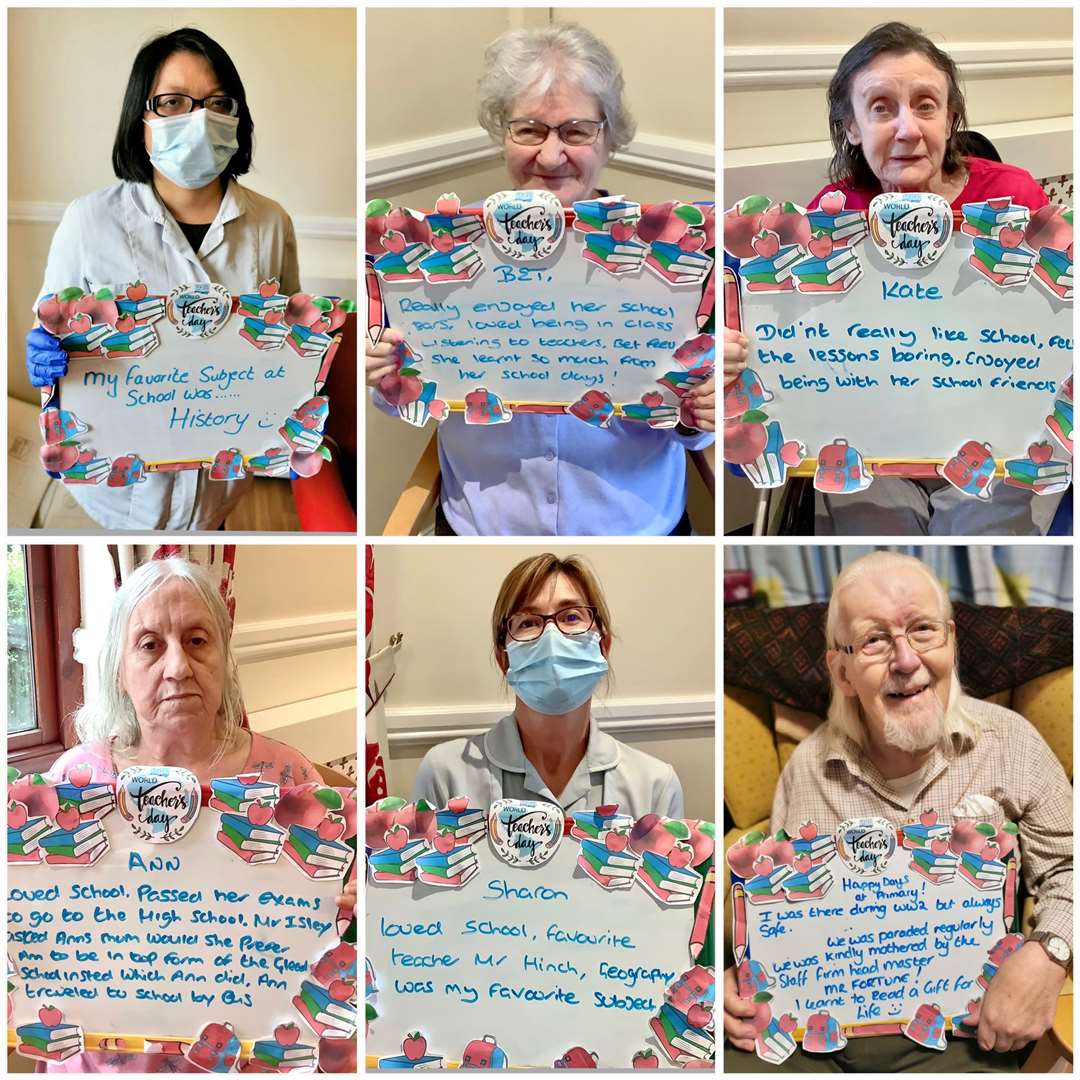 Residents and staff at Cedar Falls care home (52832117)