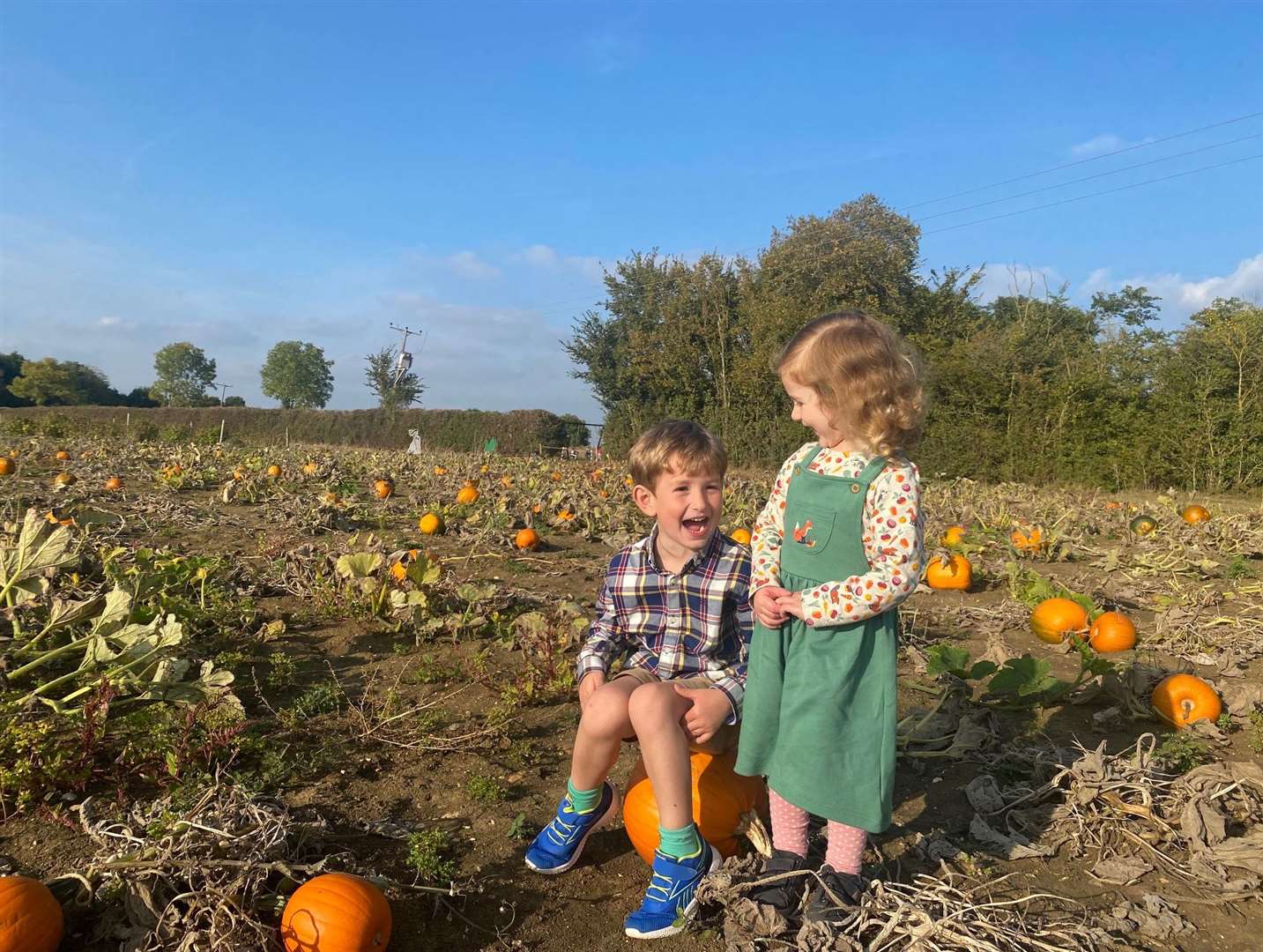 Benedict Blythe and his sister Etta