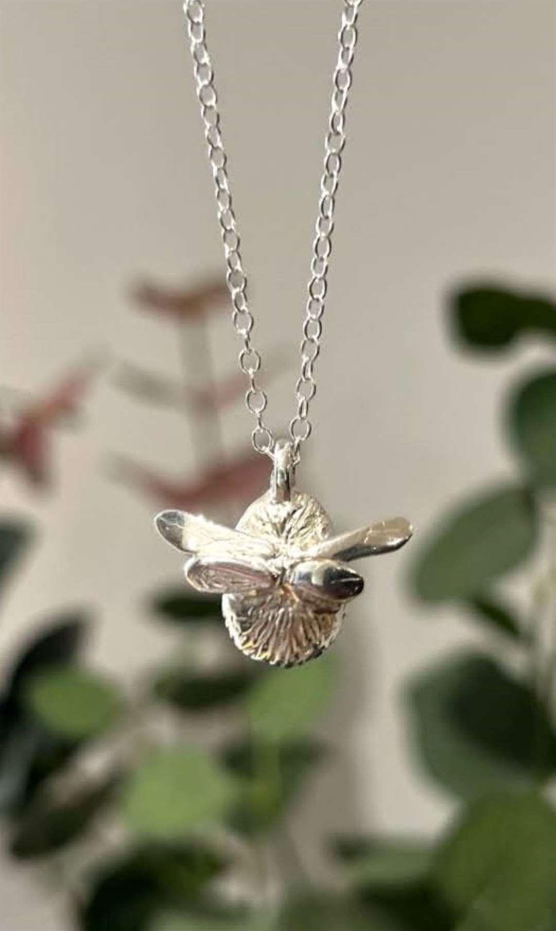 Silversmith Keri Chaplin takes inspiration from nature for her work