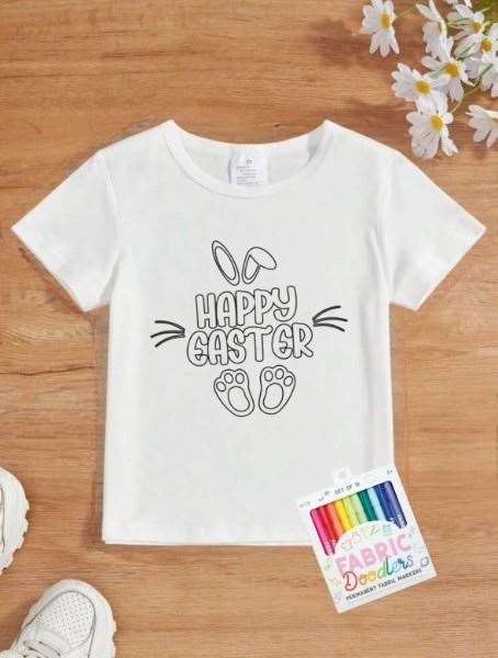 Reserve your spot for Cameron’s Crafts Colour Your Own T-shirt Day by April 10. Image: Supplied