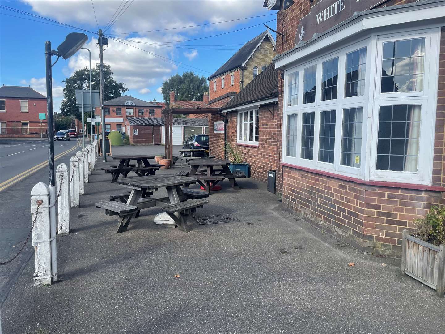 Plenty of room to drink outside... or maybe dump the kids