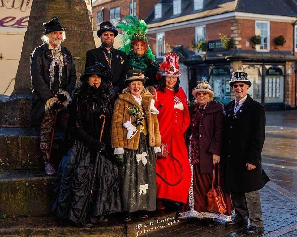 Steampunkers describe themselves as 'Victorian time travellers' Photo: Angela Reeves