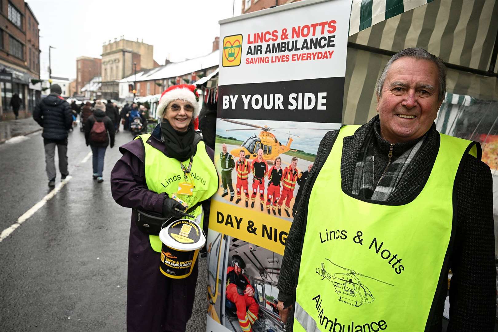 Lynn Robinson (left) and Terry Musson (right).