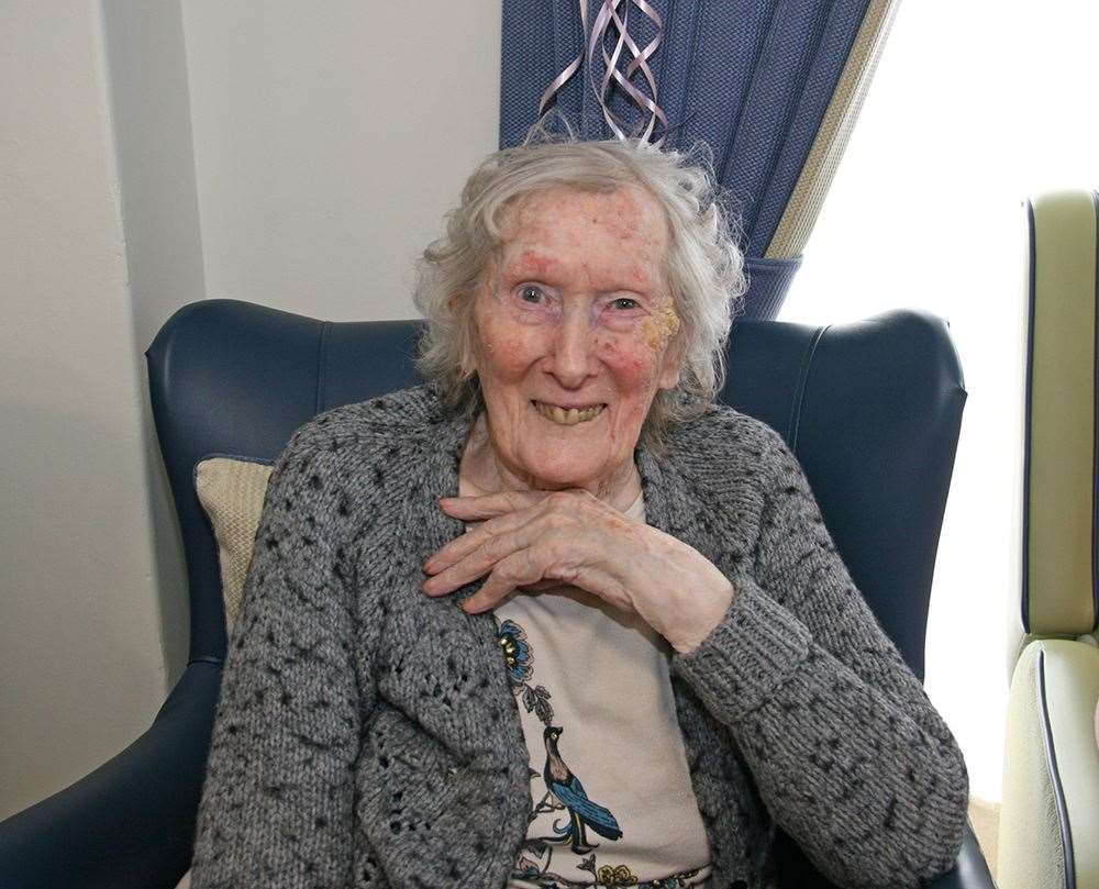 Lillian Brown celebrated her 95th birthday.