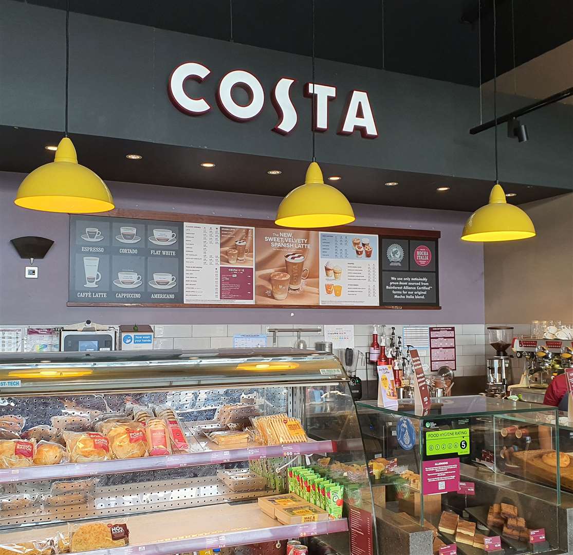 Costa will be replaced by Starbucks at the Welcome Break service station. PHOTO: JENNY BEAKE