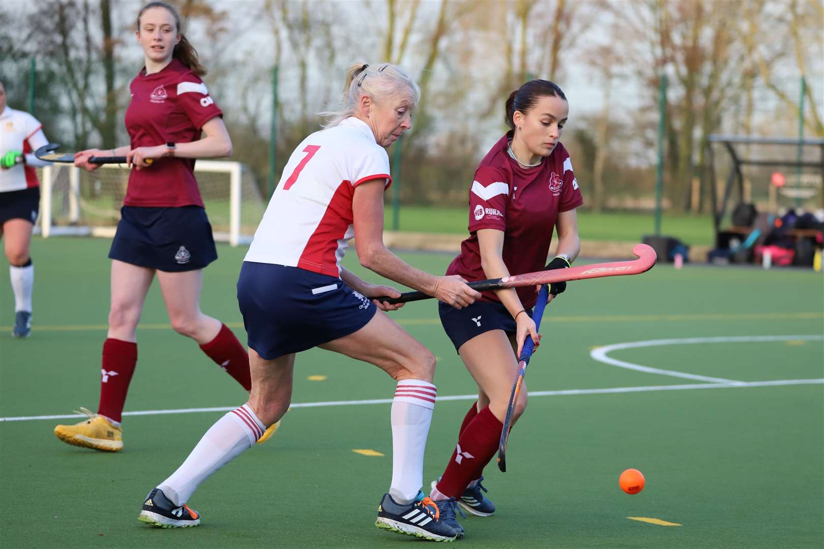 Action from Spalding ladies' home defeat to City of Peterborough. Photo: Nigel Cookson