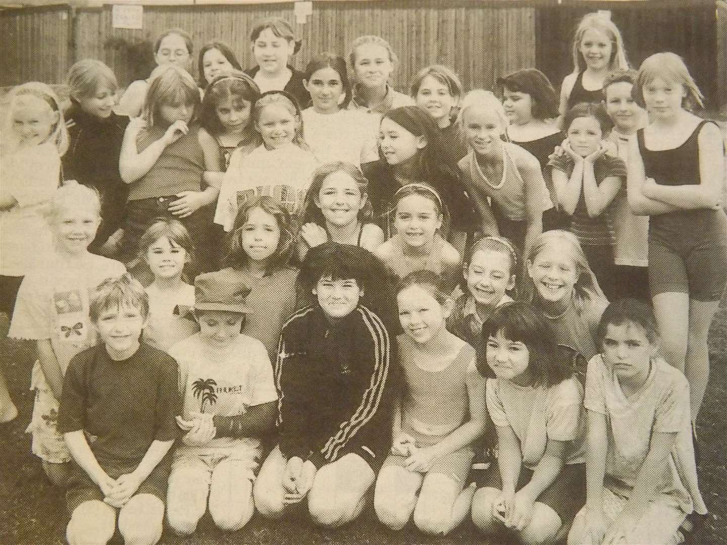 25 years ago: August 28, 1998 – Summer fun: Some of the children who took part in the playscheme at Arthur Mellows Village College, Glinton.