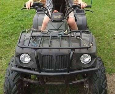 A dark green New Force 150 has also been taken from the Long Sutton farm