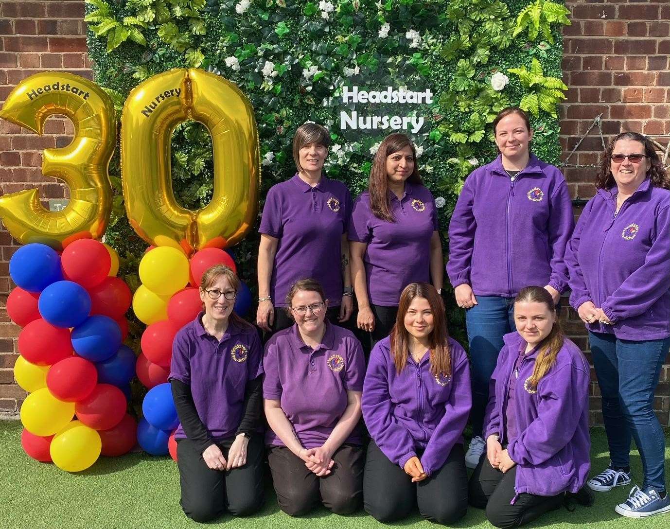 Staff for the over three year old children.