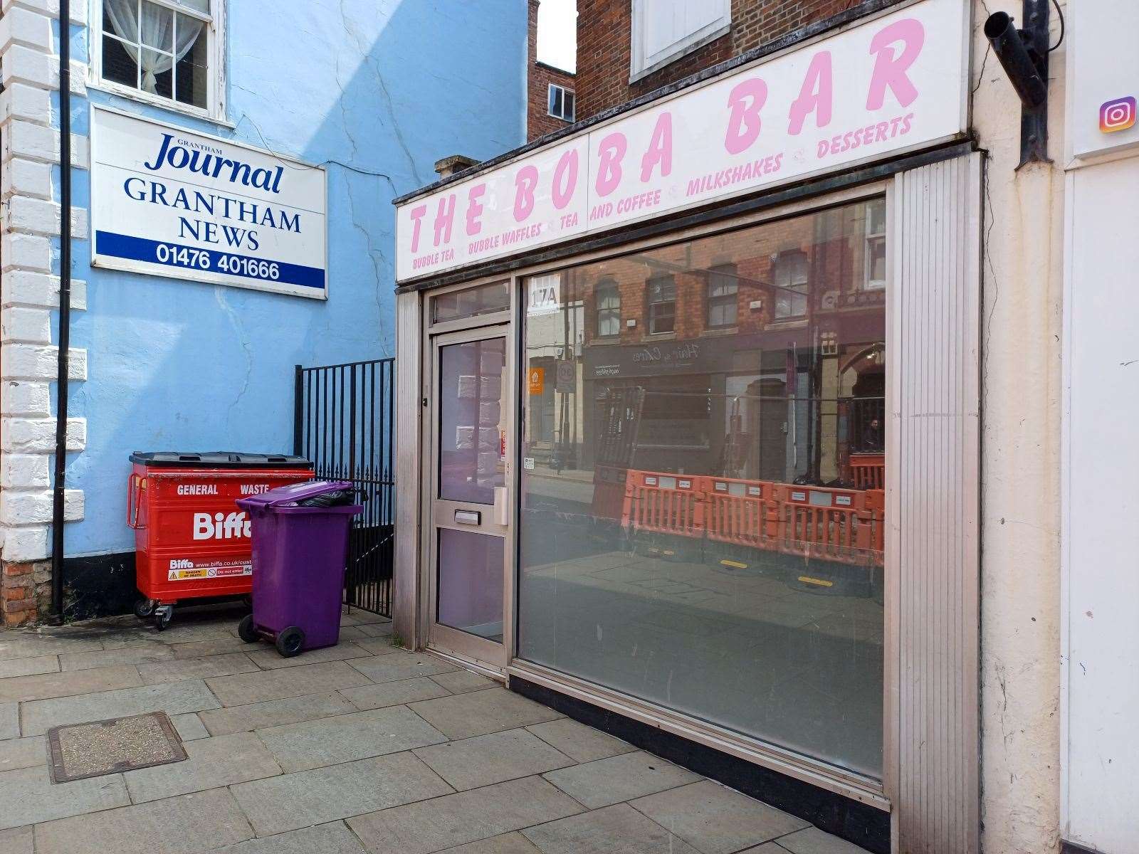 The Boba Bar in Grantham. | Photo: Daniel Jaines