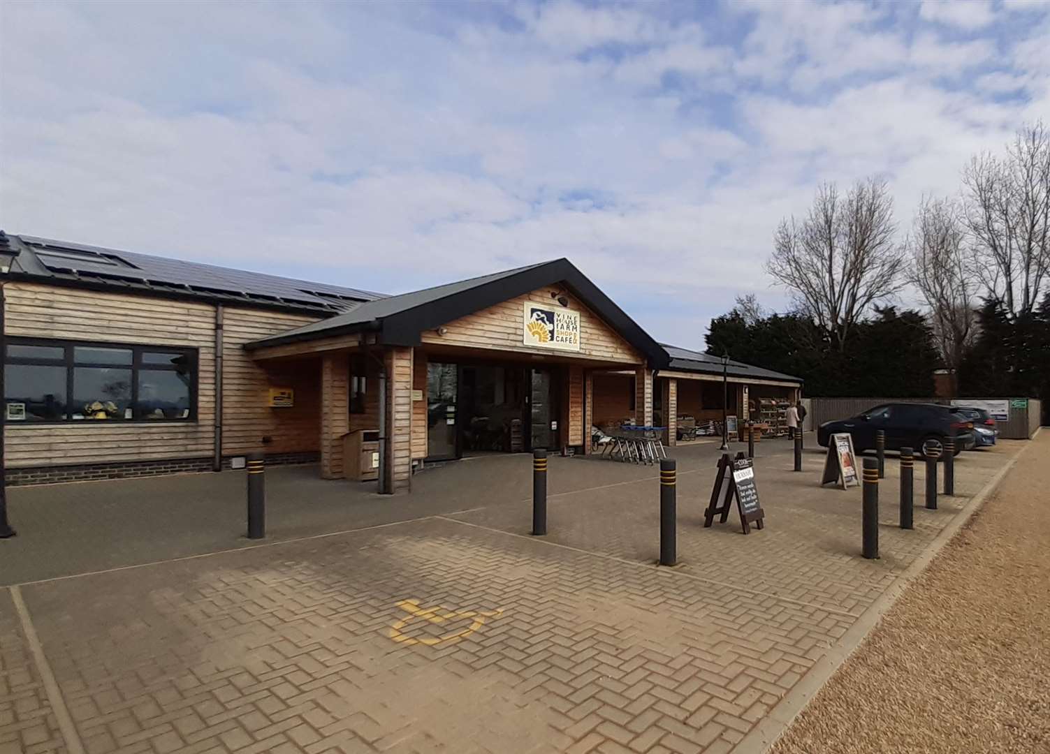 Vine House Farm Shop and Cafe in Deeping St Nicholas