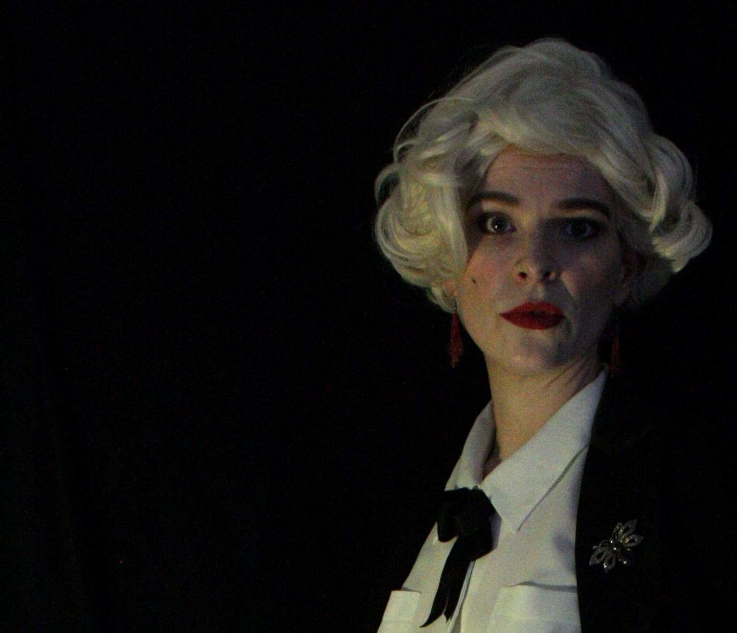 Briony Sparrow as Ruth Ellis in The Thrill of Love.