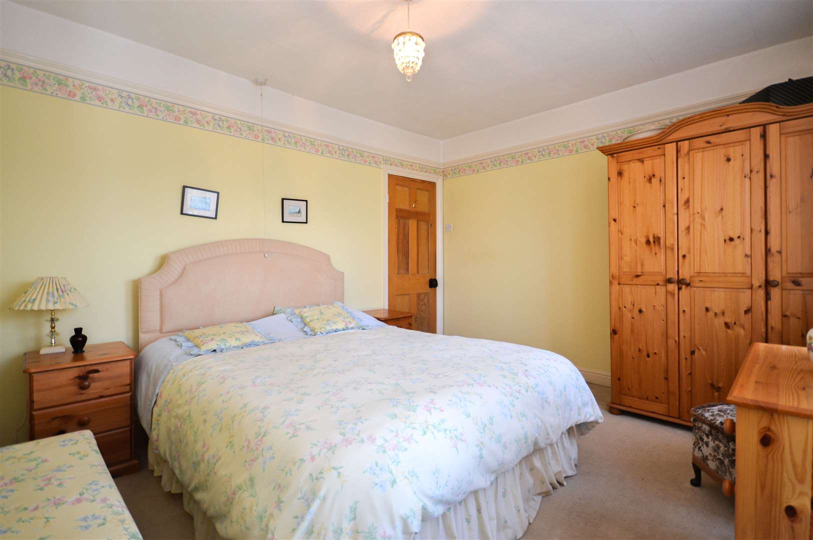 One of the bedrooms