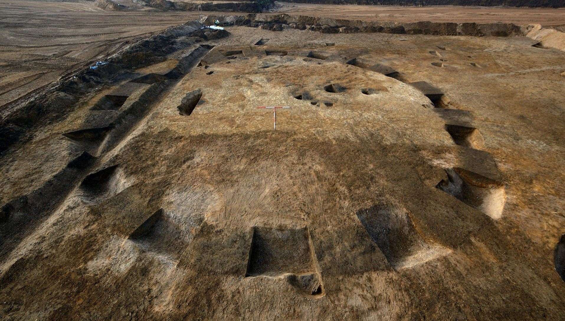 The West Deeping dig site