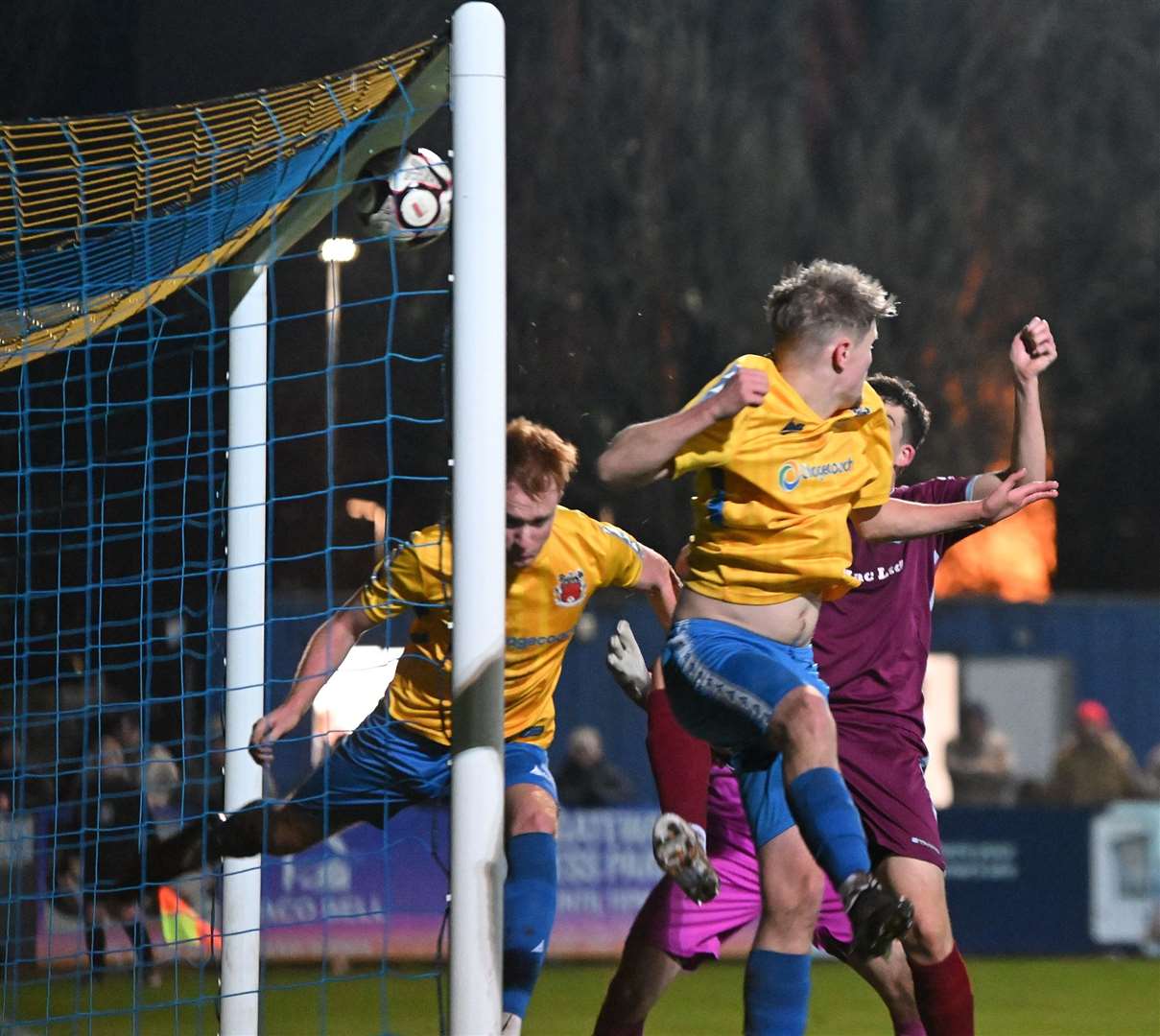 Will Bird doubles Bourne's lead.