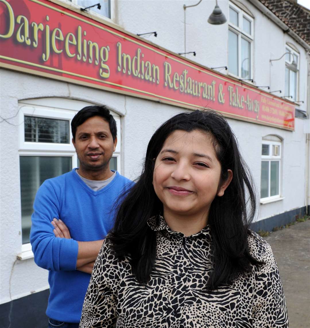 Mohammed Khan and Isratjahan Ankhi are looking forward to welcoming customers to the new-look Darjeeling