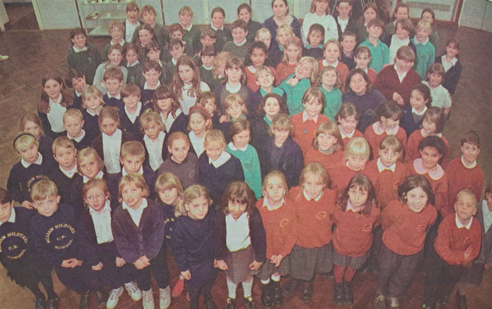 Singing their hearts out 25 years ago