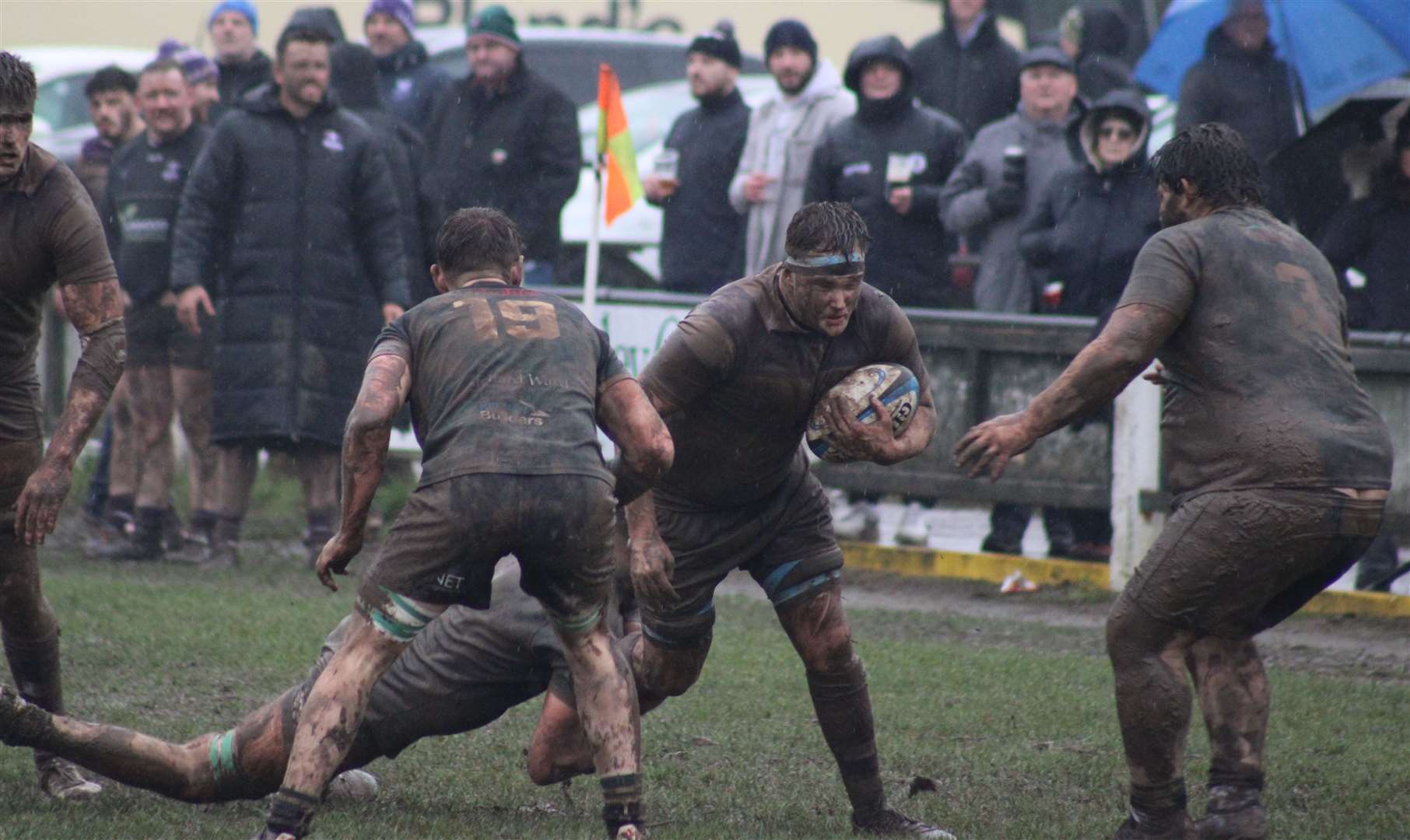 Vipers v Stamford (purple), Counties 1 Midlands East (South), 15 February 2025. Picture: Darren Dolby.