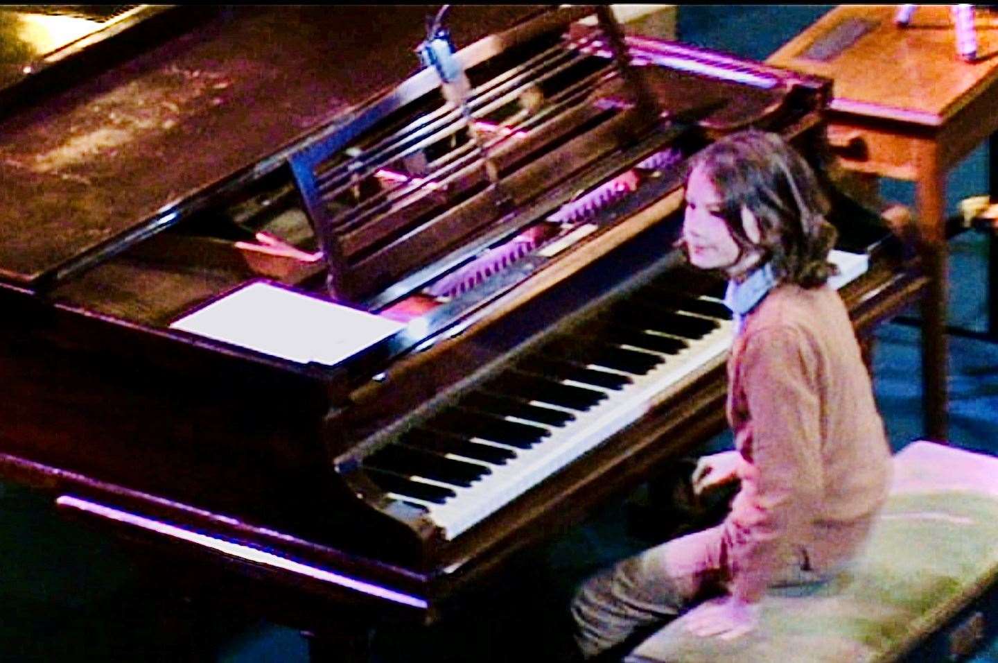NoelKwasik Serwinski finishes his performance to an applause. Photo: Cameron Reeves