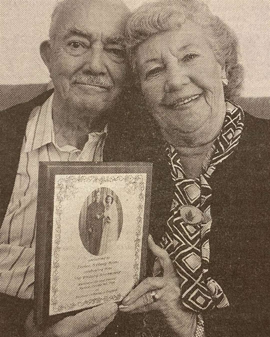 Harry and Doreen Burns 25 years ago.