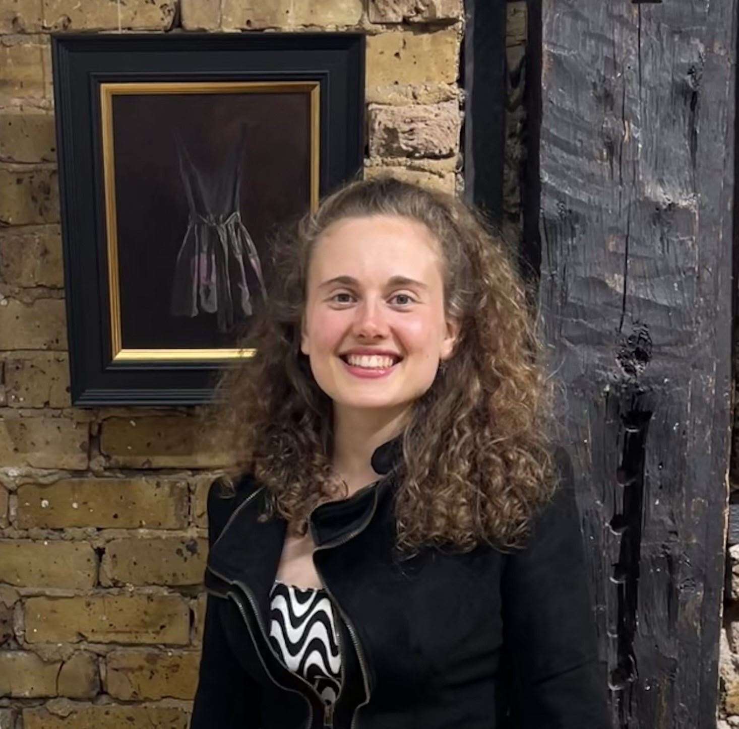 Calypso Rubinstein Keightley, an artist from Uppingham
