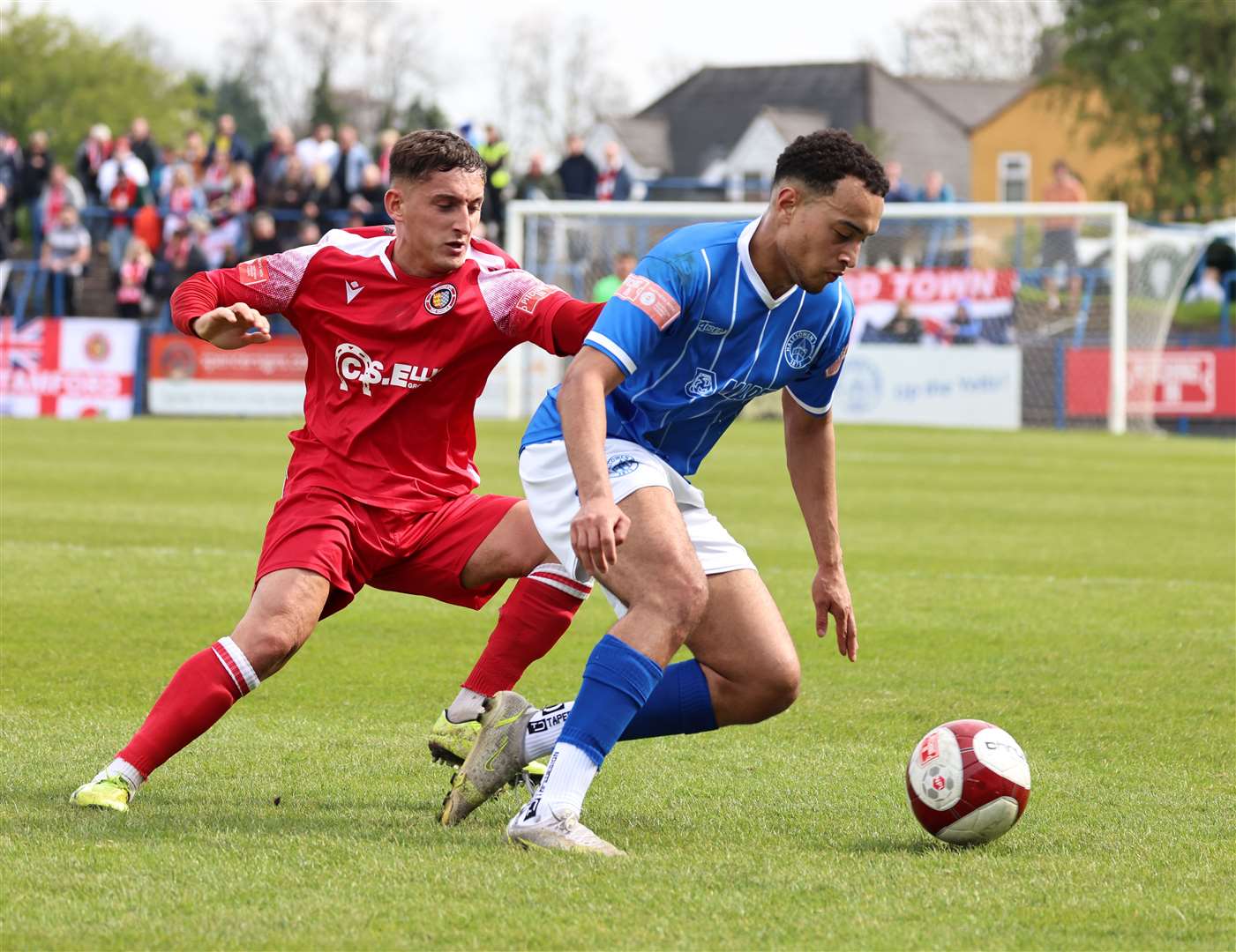 Josh Ezewele in action for Halesowen Town. Photo: Rob O'Brien