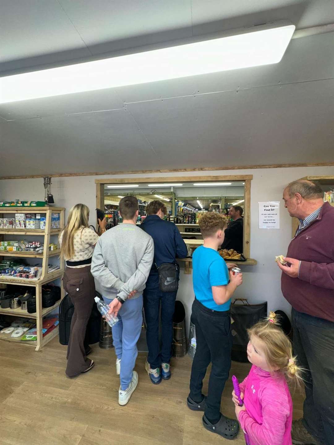 Customers at the opening day. PHOTO: SUBMITTED