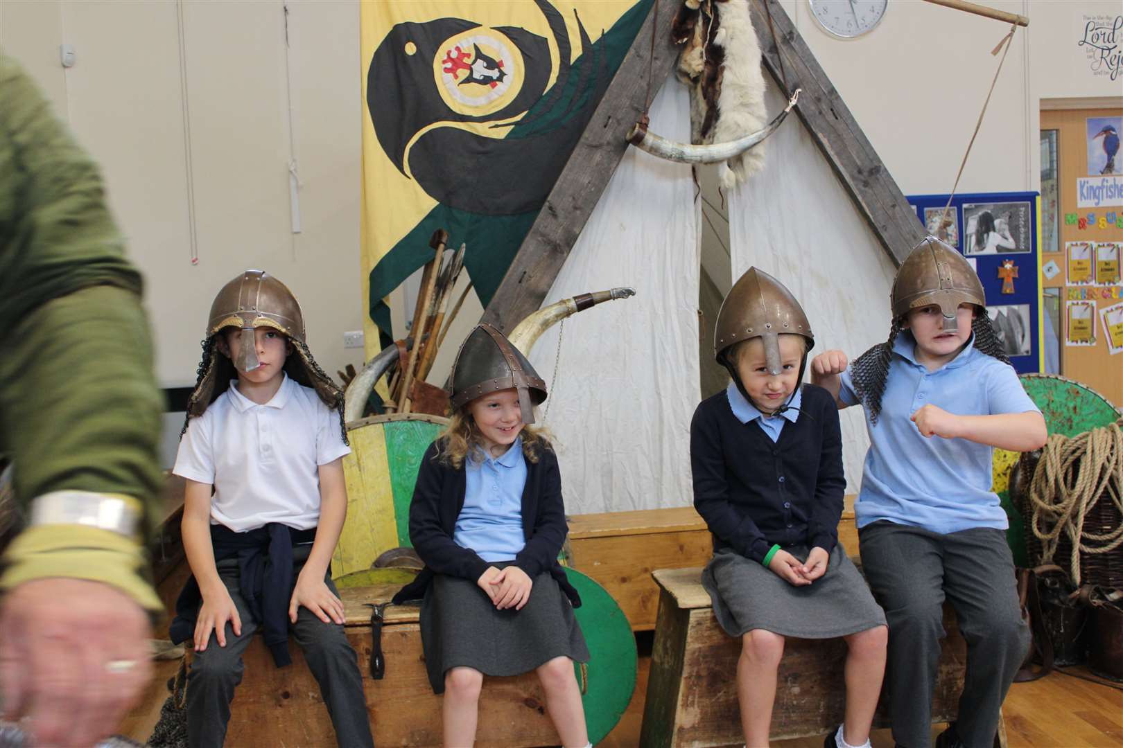 Viking Day at Tydd St Mary School