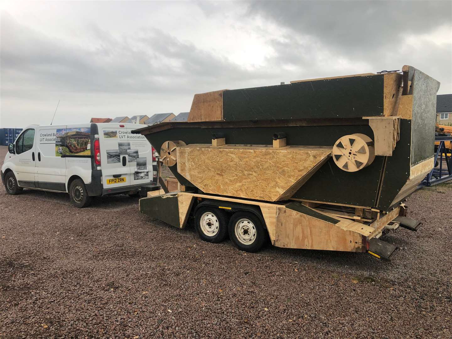 The wooden replica of the Crowland Buffalo (63638811)
