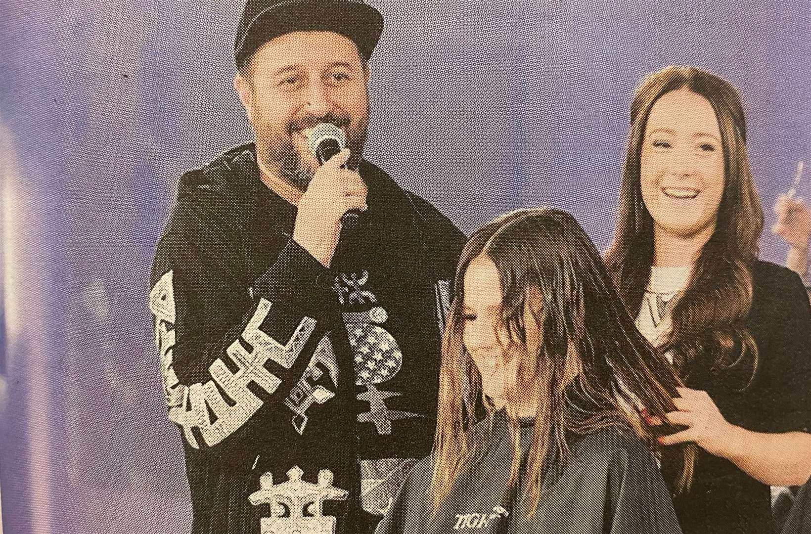 Monet Whinsop taking part in the competition 10 years ago.
