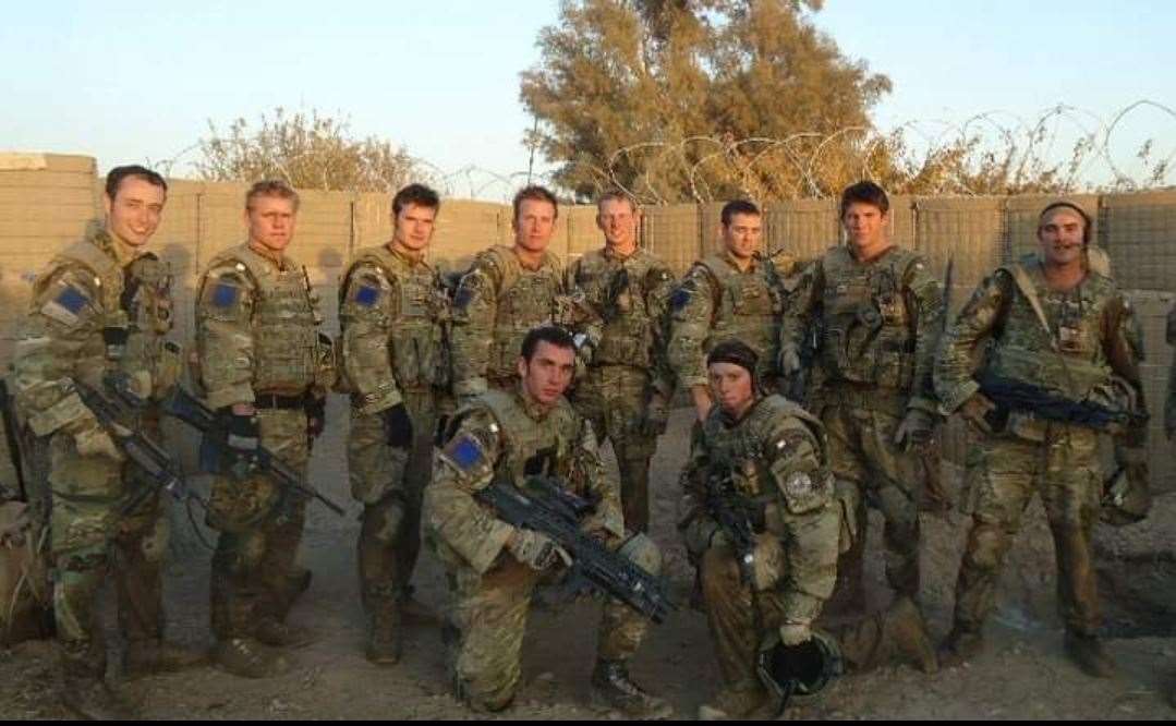 Luke Morrison was a member of the elite Parachute Regiment, an airborne infantry regiment of the British Army