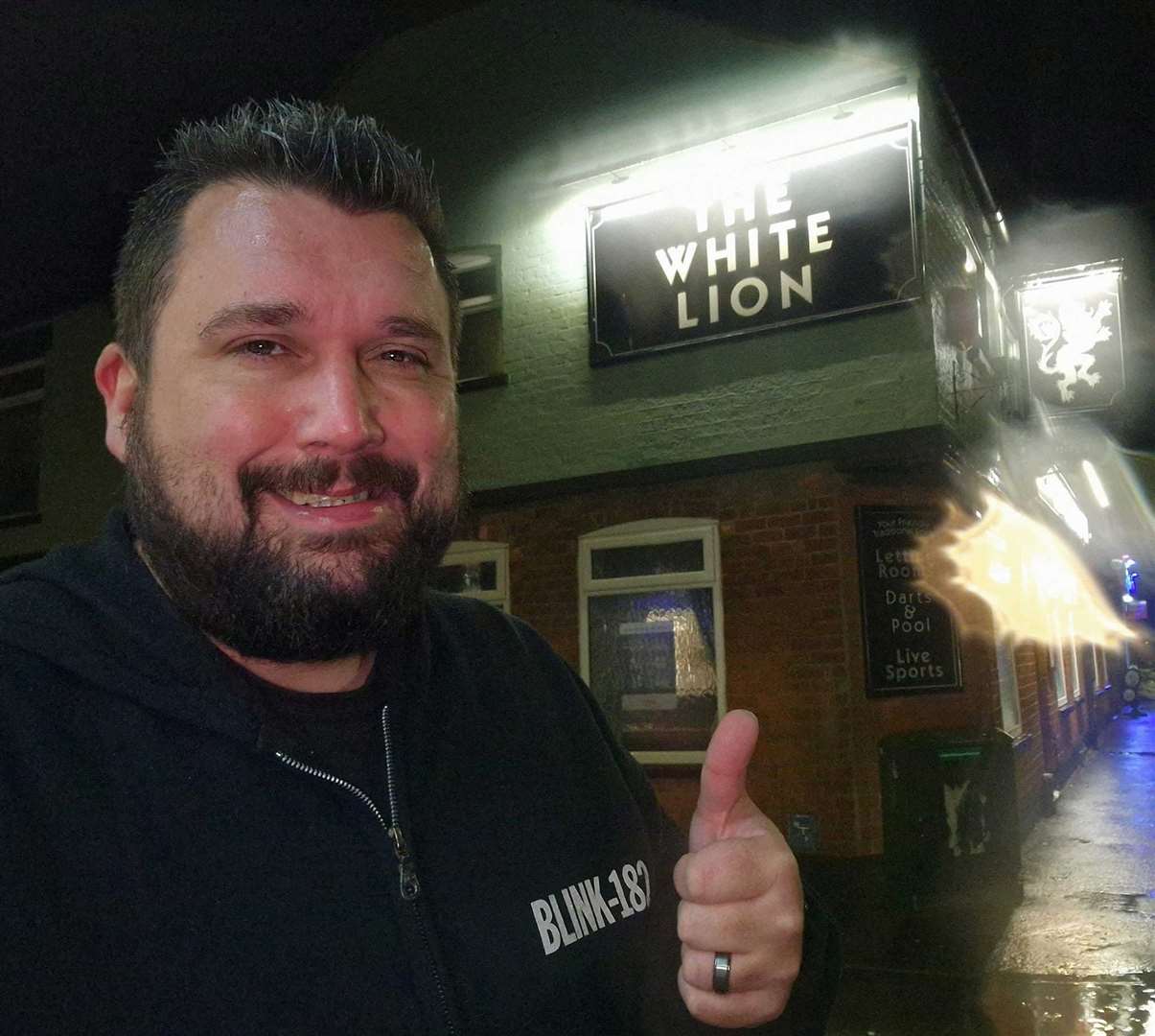 Dale at The White Lion.