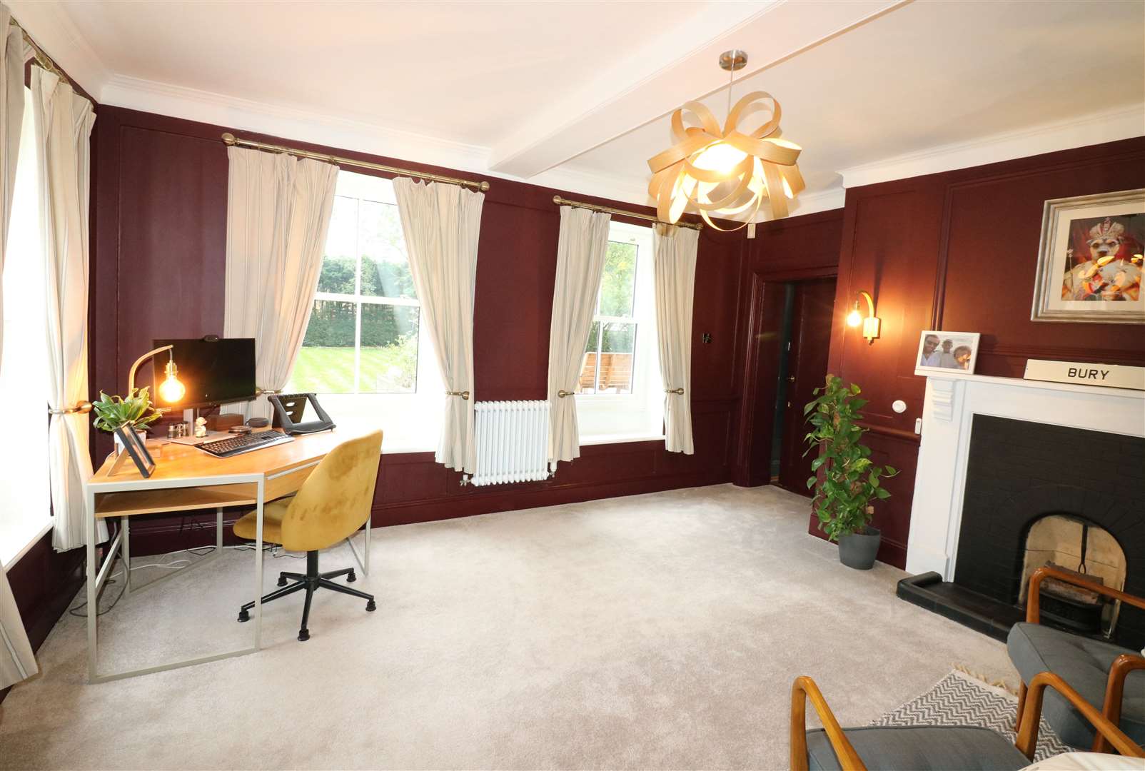 The property offers lots of space