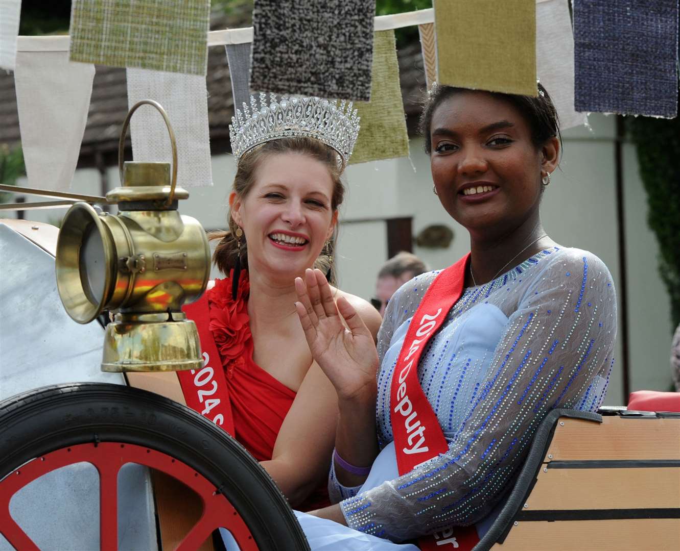 Rebecca Roberts and Demi Fontaine Gilchrist are newly appointed Flower Queen and Deputy for this year's Spalding Flower Parade