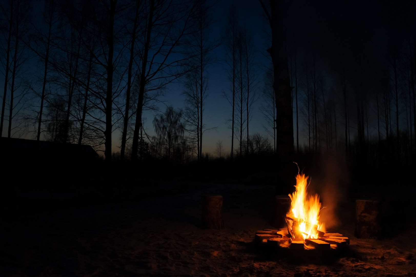 You cannot start a campire or barbecue anywhere you like