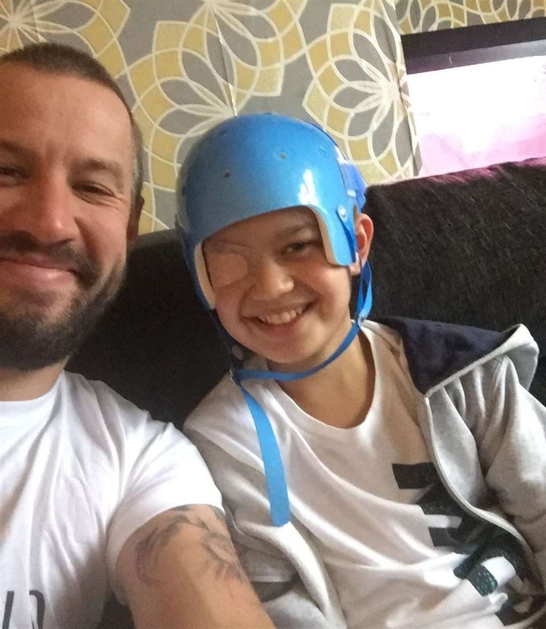 Jack with his uncle Nick Thompson