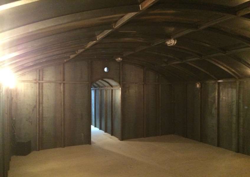 The bunker really starting to take shape
