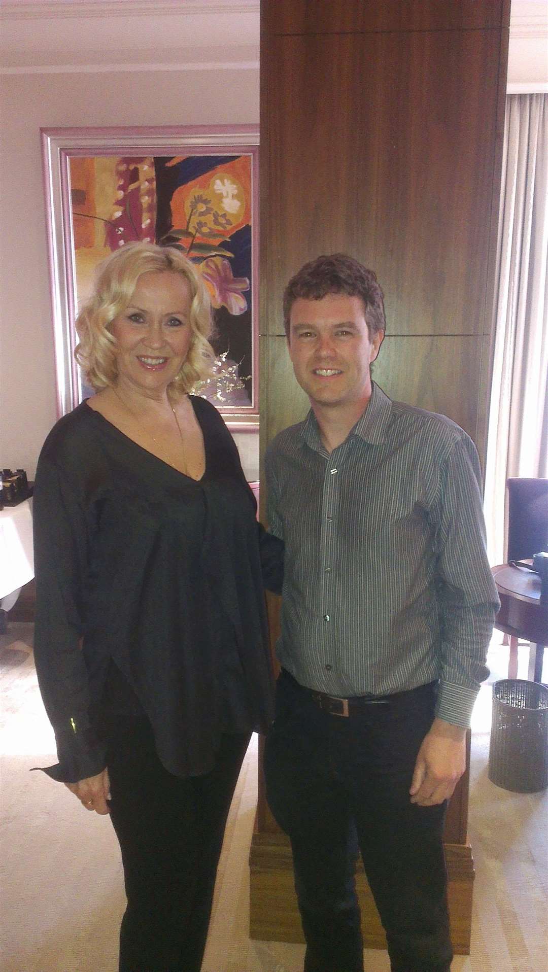 Rob meeting Agnetha from Abba (42177019)
