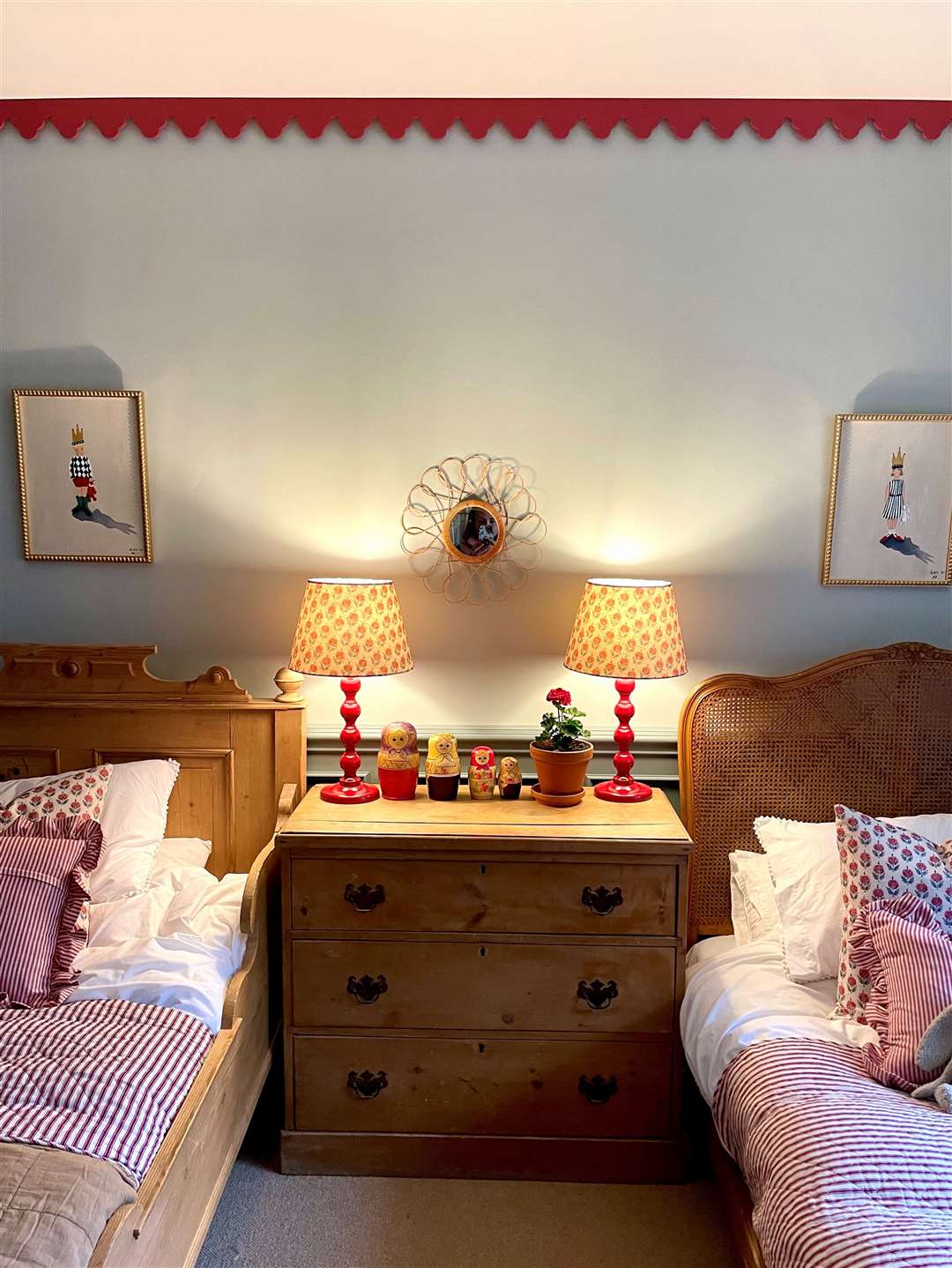 Illustrator Katie Cardew has launched an interior design company, Homes by Katie Cardew