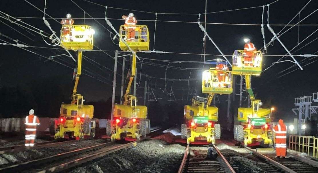 Upgrades this weekend will affect journeys