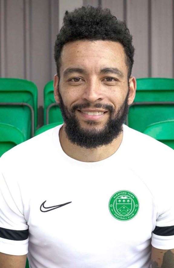 Nathan Arnold is now a green, taking the joint reins alongside Tom Ward. Image: Sleaford Town social media.