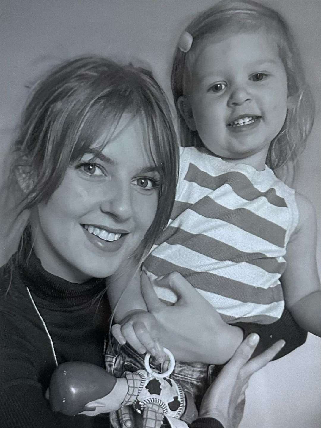 Chloe and her daughter often paint together