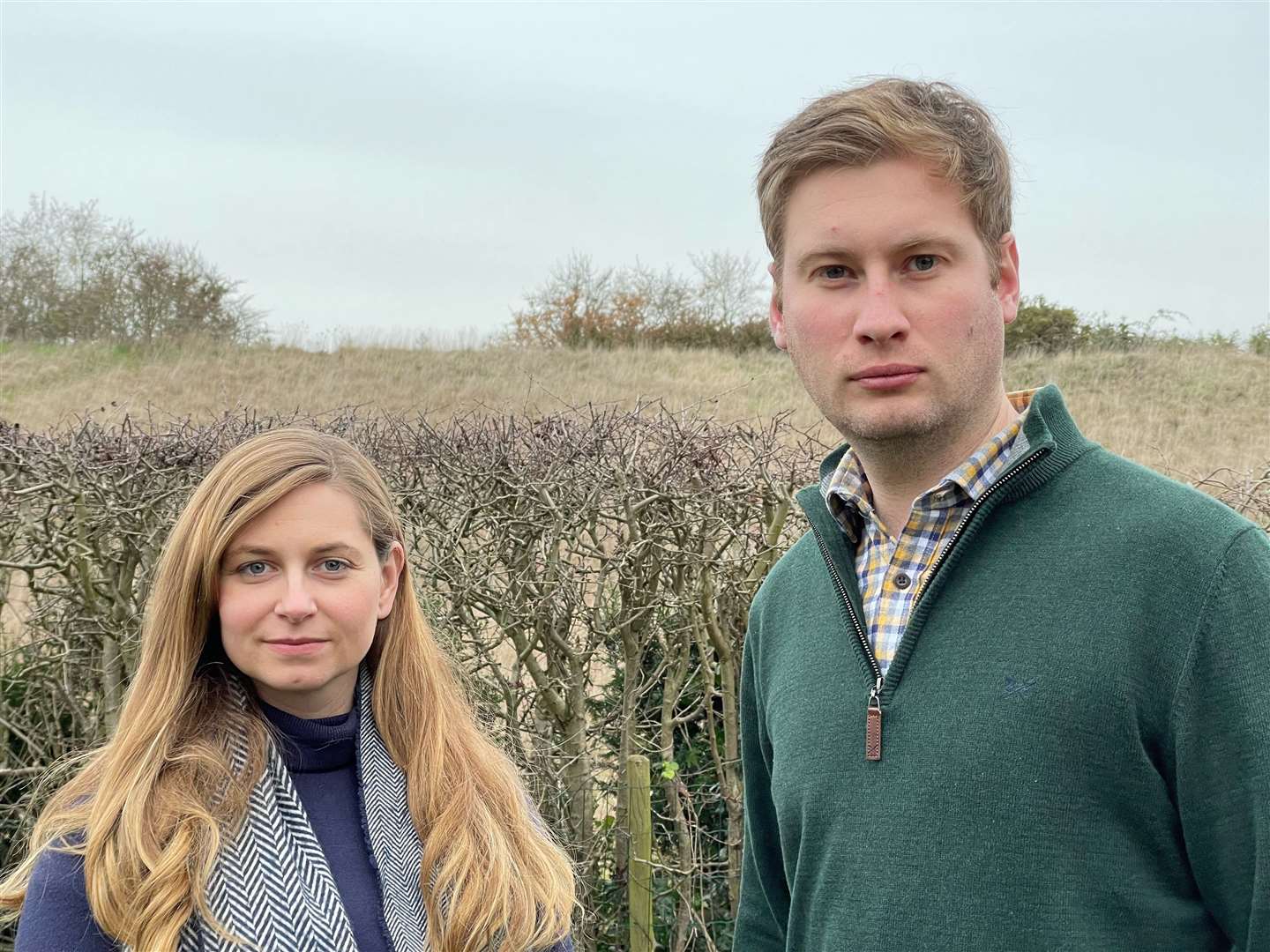 Laura Upson and Matt Smith object to the Stamford North development site on the grounds of increased traffic and noise