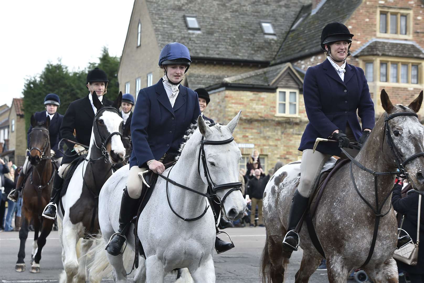 The Fitzwilliam Hunt met on Boxing Day in Stilton