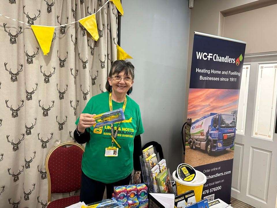 Money was raised for Lincs and Notts Air Ambulance. | Image: WCF Chandlers