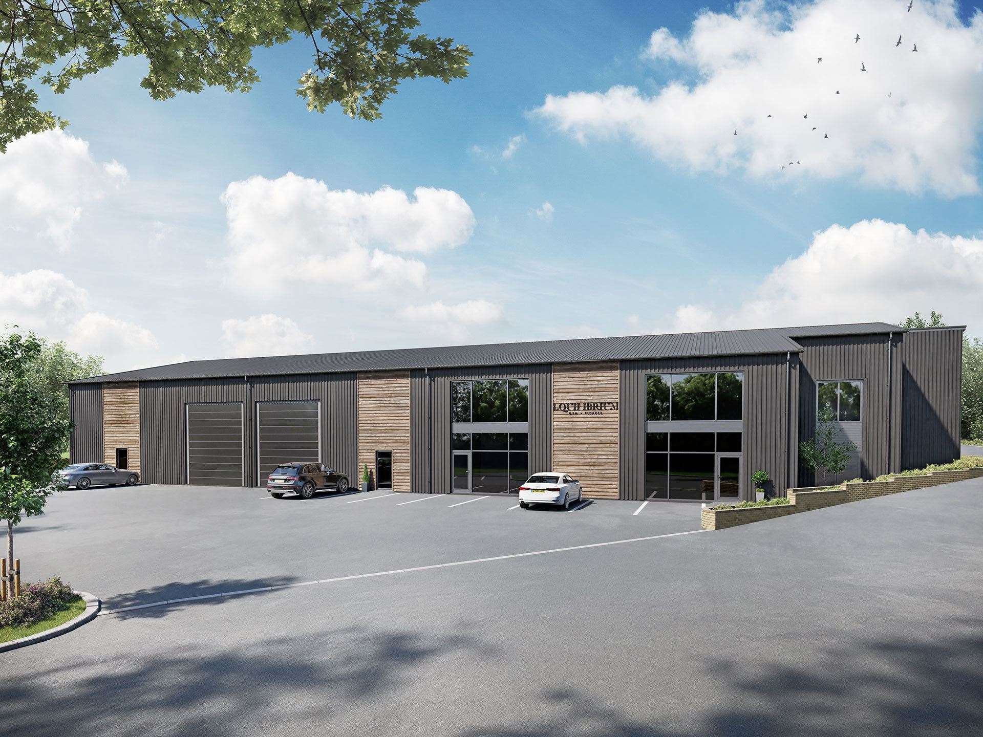 An artist's impression of the new Equilibrium gym in Ketton